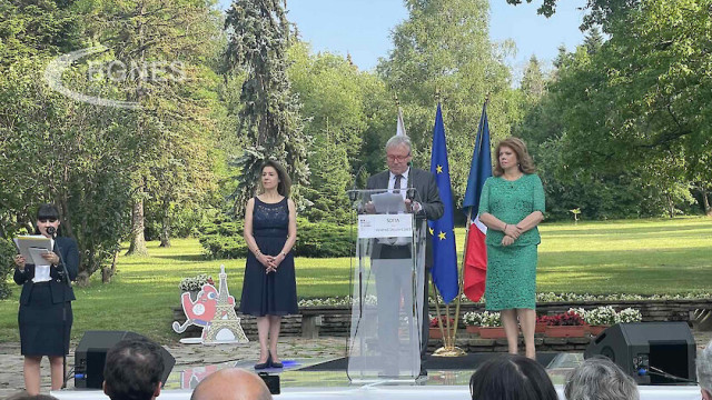 Many ambassadors and politicians attended the reception of the Embassy of France in Bulgaria on the occasion of Bastille Day