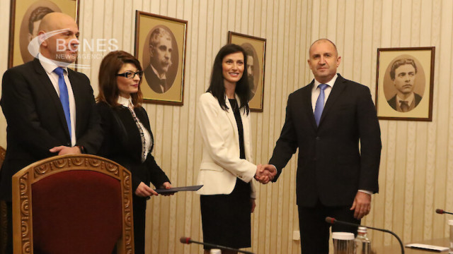 Radev handed the mandate to Gabriel