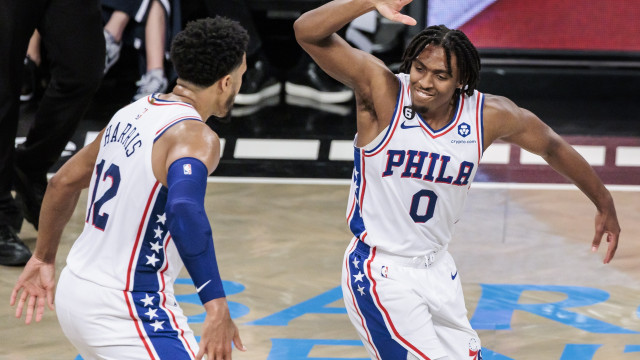 Joel Embiid and Tyrese Maxey led Philadelphia to their first win of the season