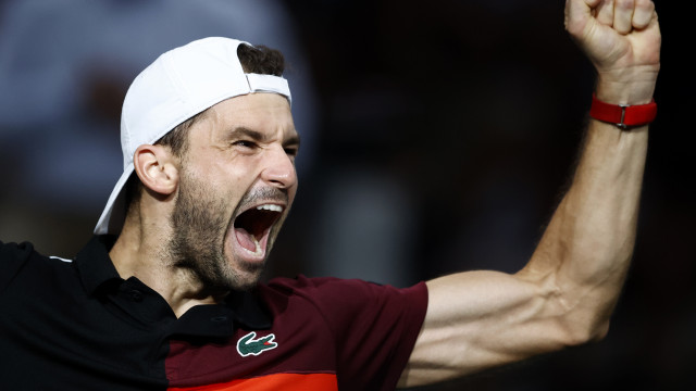 Brilliant Dimitrov beats Tsitsipas for second Masters 1000 final