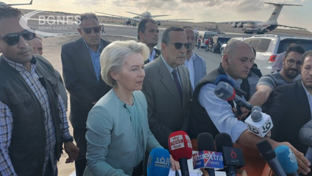 Von der Leyen to increase aid deliveries to Gaza