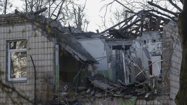 UKRAINE DESTROYED HOUSE RUSSIA