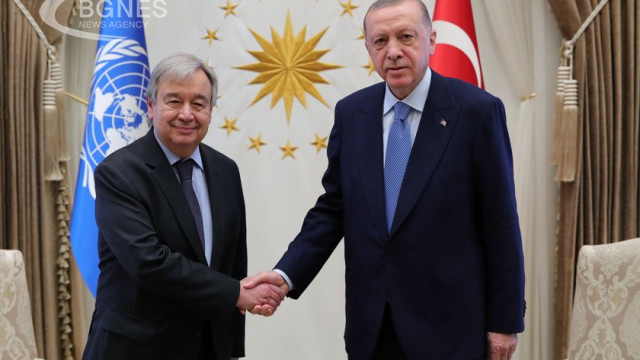 Erdogan discussed the situation in Gaza with Guterres