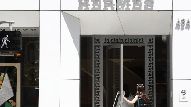 A shop of Hermes in the US