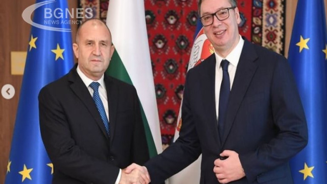 The presidents of Serbia, Bulgaria and Azerbaijan /Alexander Vucic, Rumen Radev and Ilhan Aliyev/ officially opened the gas connection between Bulgaria and Serbia in the city of Nis.