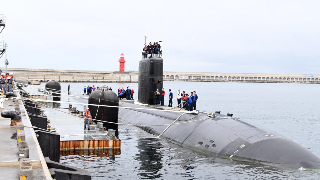 US nuclear-powered submarine USS Annapolis