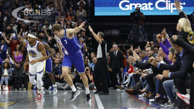 Bulgarian basketball star Aleksandar Vezenkov finished with 3 points in the emphatic victory of his Sacramento Kings over the Utah Jazz with 125:104