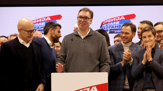 Serbian President Aleksandar Vucic won a decisive victory in the early elections - UPDATED