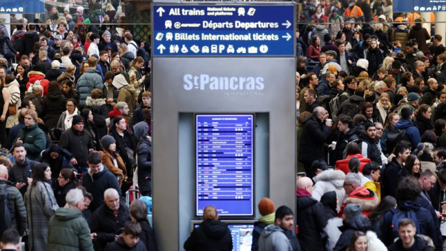 Saturday brought more misery to New Year's travellers when flooding in southern England's tunnels caused the cancellation of Eurostar trains