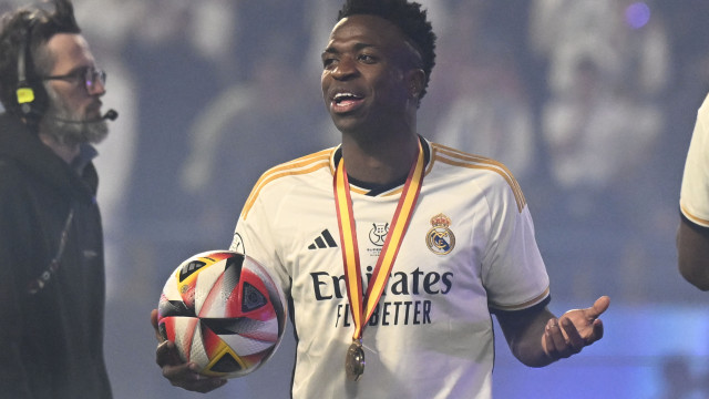 Vinicius Junior scored a first-half hat-trick to fire Real Madrid into the Spanish Super Cup with a 4-1