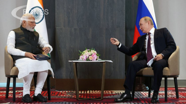 Putin and Modi discussed the strategic partnership between their countries