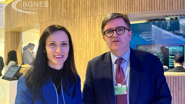 Deputy Prime Minister and Minister of Foreign Affairs Maria Gabriel met with US Assistant Secretary of State James O'Brien within the framework of the World Economic Forum in Davos