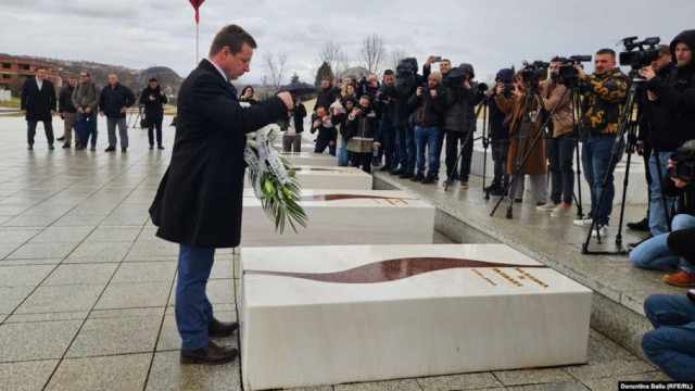 Serbian President Aleksandar Vucic's regime is now detaining people for placing flowers