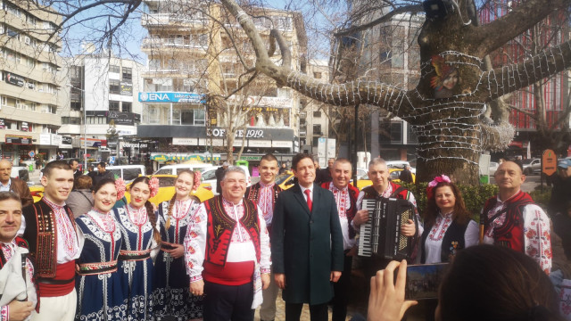 Bulgarian folklore and martenitsas fascinated the Turkish capital Ankara