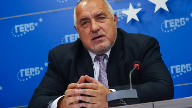 The leader of GERB Boyko Borissov: We are preparing a coalition agreement