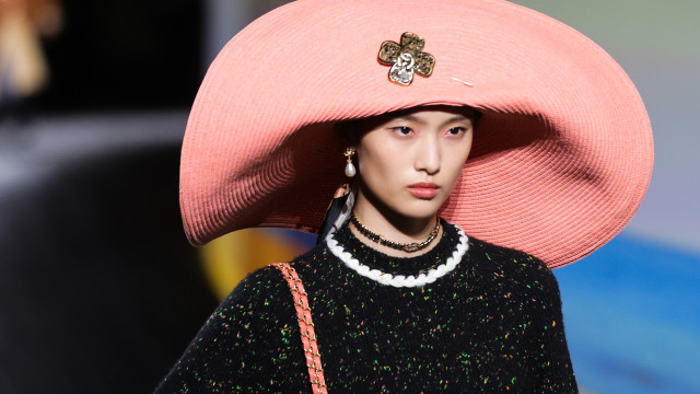 Chanel paid homage to the brand's history at the seaside