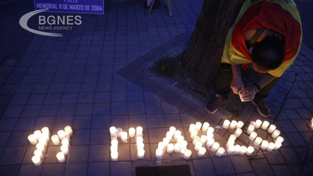 Spain and the European Union pay tribute to the 192 victims of the bombings on a train in Madrid on March 11, 2004