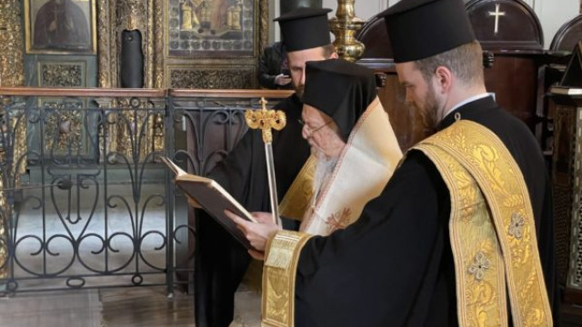 Ecumenical Patriarch Bartholomew celebrated a funeral prayer for the beatified Patriarch Neofit of Bulgaria