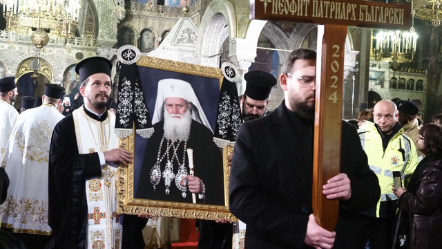 Bulgarian Patriarch Neophyte was buried in the Church of Saint Nedelya