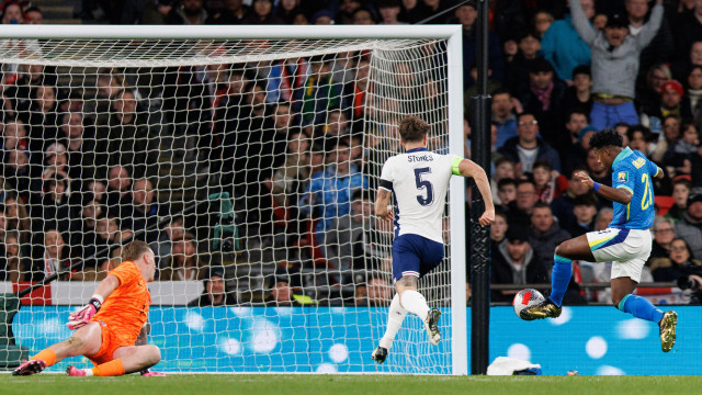 Endrick scores at Wembley as Brazil beat England