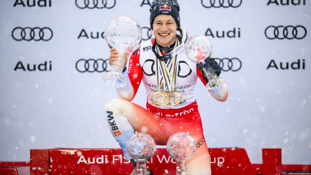 Men's downhill in Saalbach cancelled, Odermatt wins fourth Crystal Globe