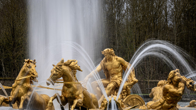 The restored Versailles sun god adds glamor to Olympic equestrianism