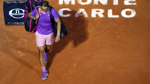 Nadal withdrew from the Monte Carlo Masters