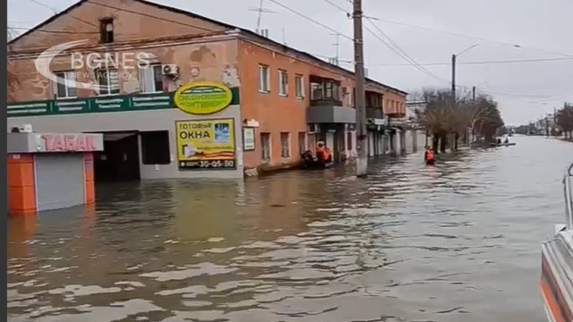 A flood inundated more than 10,000 residential buildings in Russia