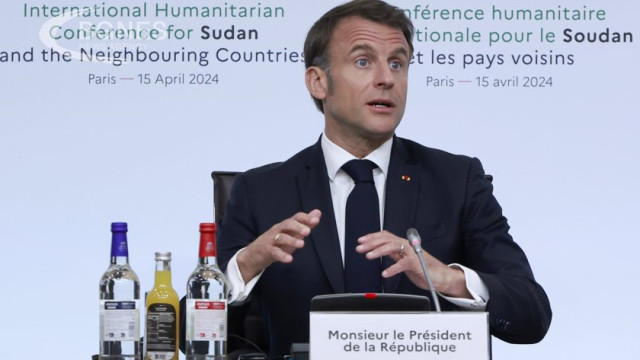 Macron: France and its allies will donate over 2.1 billion euros to Sudan