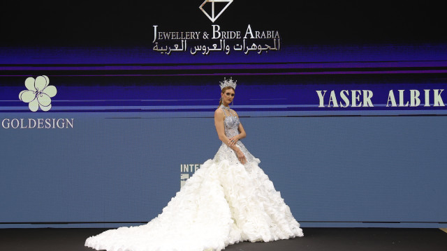 Exhibition highlights eco-friendly bridal fashion options