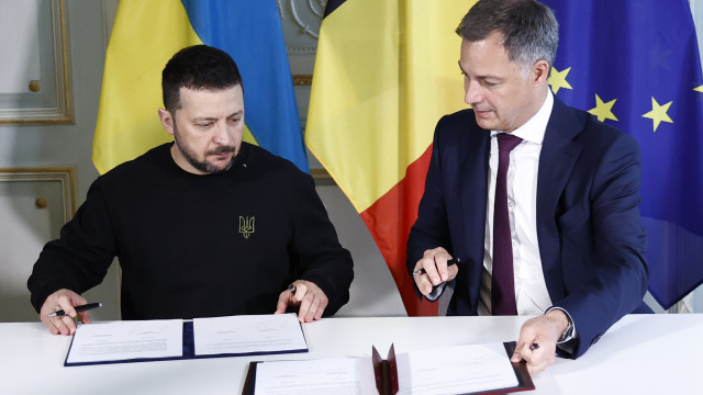 Ukraine and Belgium signed a bilateral security agreement