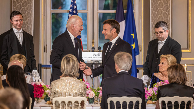 BIden Macron