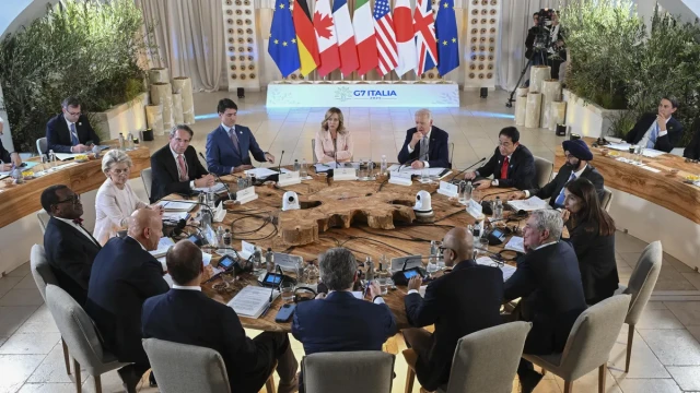 G7 leaders agreed significant aid to Ukraine at the Bari meeting