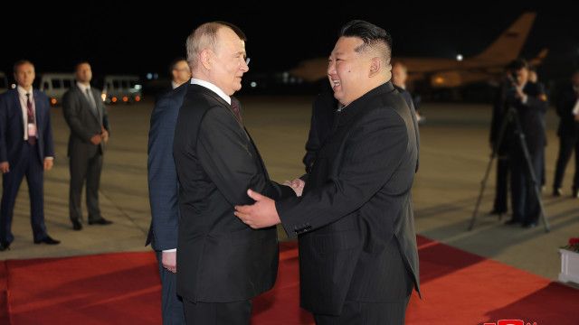 Putin arrived in North Korea on a two-day visit