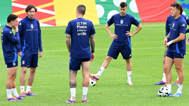 Croatia face the trophy holders Italy in Leipzig, while Albania take on Spain at the stadium in Düsseldorf