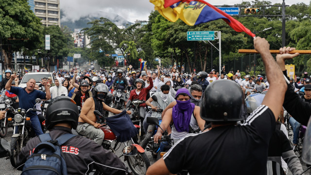 Venezuela was gripped by protests challenging Maduro's victory