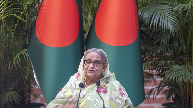 Bangladesh's prime minister has fled the country after a month of bloody protests