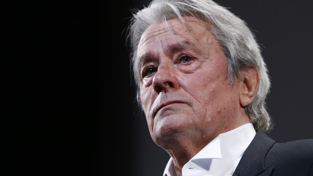 Alain Delon was buried today