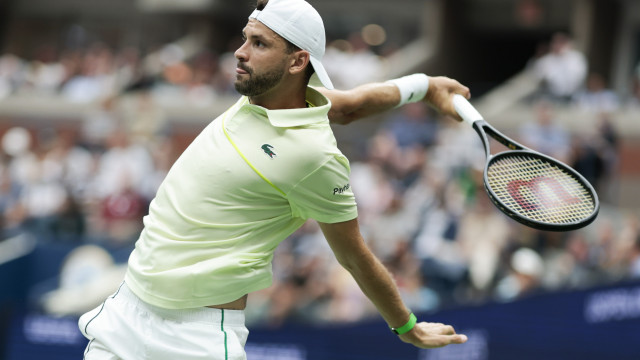 Grigor Dimitrov vs Frances Tiafoe on the 1/4-finals in New York