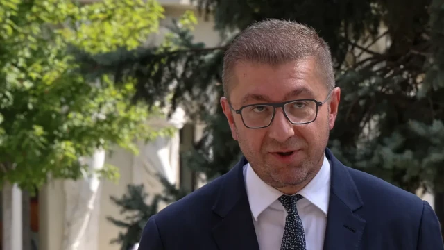 Mickoski: I am not optimistic about Macedonia's EU membership. Our neighbours are provoking us. No more concessions!