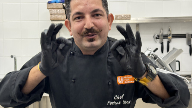 Ferhat Ulcar from Istanbul - the favorite chef in the resort Golden Sands