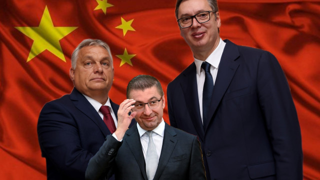 Mickoski kneels before Vucic and Orban. Hungary is China's hidden intermediary in the 500 million euro loan to North Macedonia