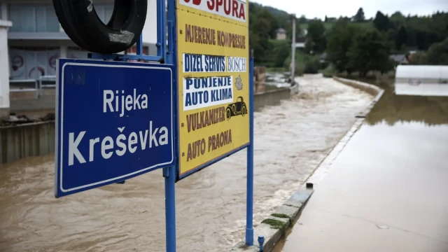 At least 14 people have died in the floods in Bosnia and Herzegovina