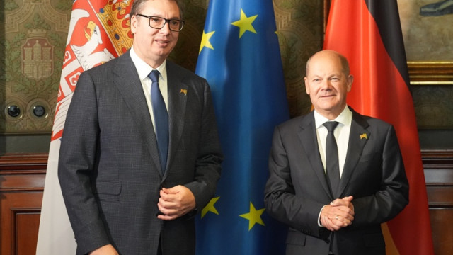 Vucic and Scholz discuss Serbia's 'European path' in Hamburg