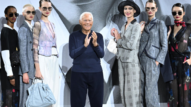 Giorgio Armani's Spring/Summer 2025 show combined Italian glamour with an ode to New York