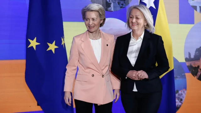 Von der Leyen announces 20 million euro aid for the Bosnia and Herzegovina floods