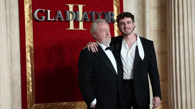 Gladiator II earns $87 million, breaking Ridley Scott's box office opening record