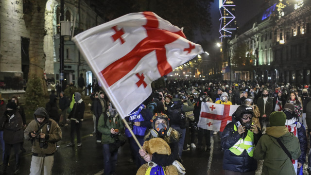 48 pro-EU protesters arrested in Tbilisi