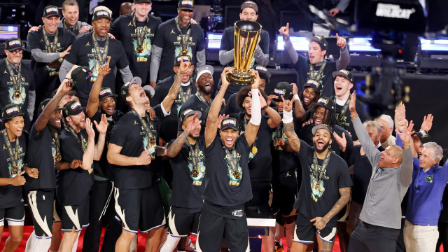 Giannis Antetokounmpo leads Milwaukee to NBA Cup triumph