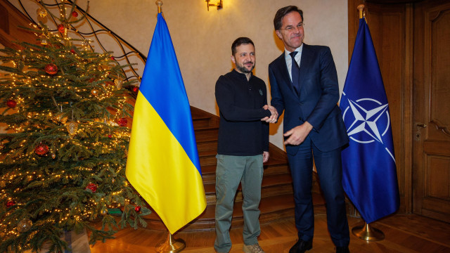 Zelensky and Rutte discuss strengthening Ukraine's air defence